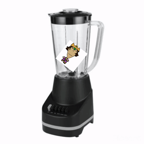 Blender With King Sticker GIF