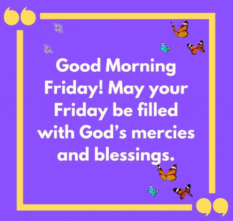 Blessed And Merciful Friday GIF