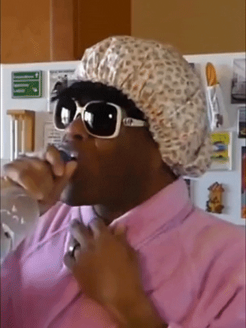 Blessed Day Gay In Pink Robe GIF