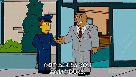 Blessed Day Man To Doorman GIF