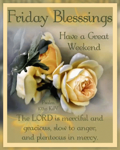 Blessed Friday Book Of Psalms GIF