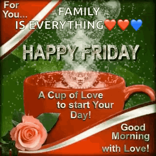 Blessed Friday Family Is Everything GIF