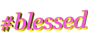 Blessed In Purple And Yellow