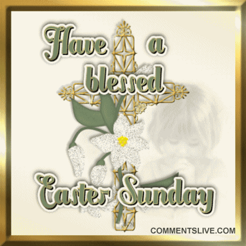 Blessed Religious Easter Sunday GIF