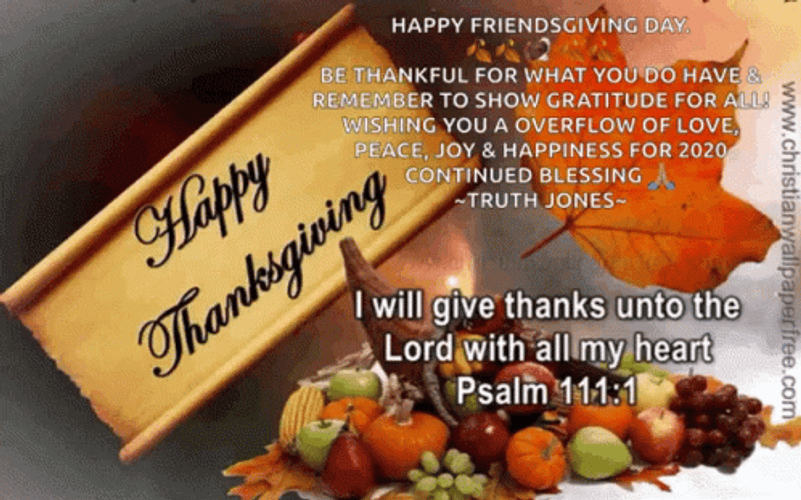 Blessed Thanksgiving GIF