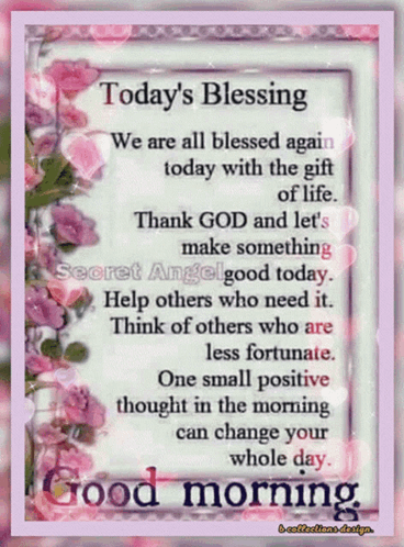 Blessed Tuesday Morning Prayers Digital Art GIF