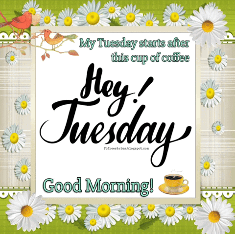 Blessed Tuesday Spinning Sunflowers GIF