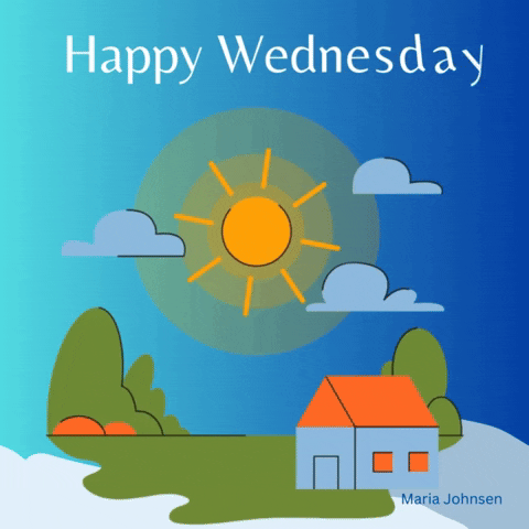 Blessed Wednesday Peaceful Town GIF