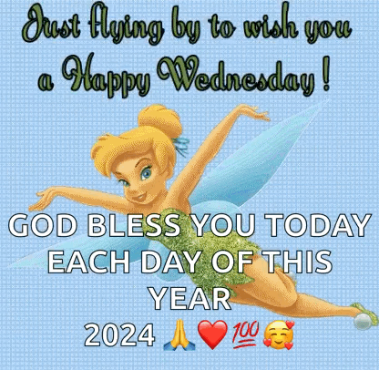 Blessed Wednesday Tinker Bell GIF