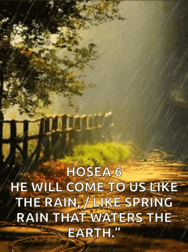 Blessing Praise On Rainy Monday GIF