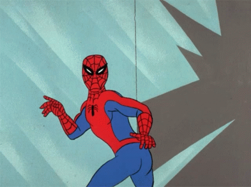 Blinking Eye Spider Man Meme GIF