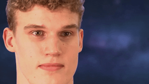 Blinking Guy Lauri Markkanen GIF