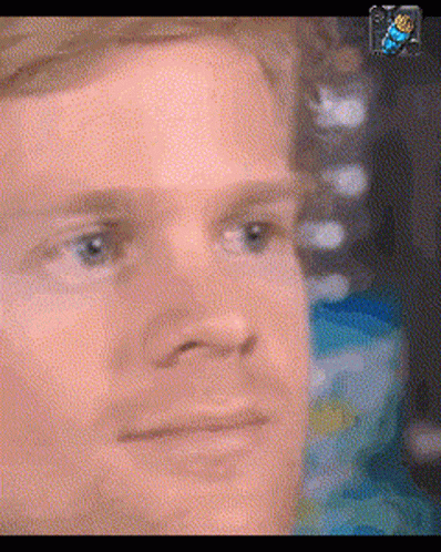 Blinking Guy When Someone Takes The Microphone GIF