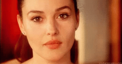 Blinking Monica Bellucci GIF
