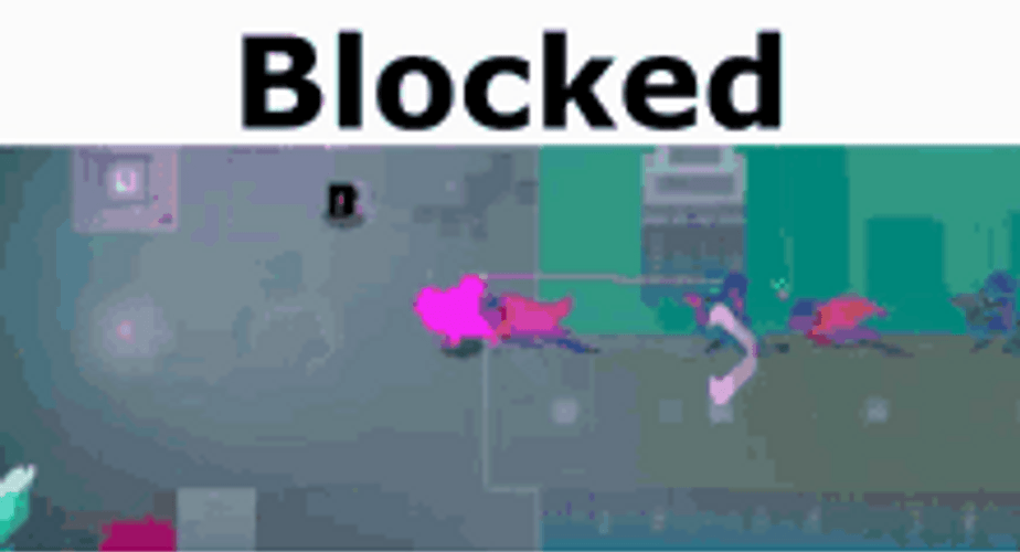 Blocked Running Shoot Out Online Game Meme GIF