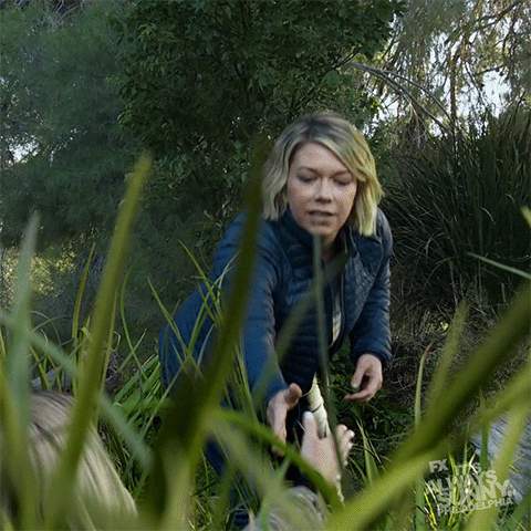 Blond Girl Shake Sike GIF