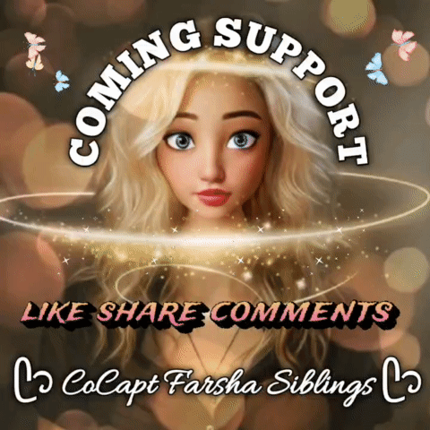 Blonde Girl Coming Support Like Share Comments GIF