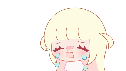 Blonde Girl Crying Tears