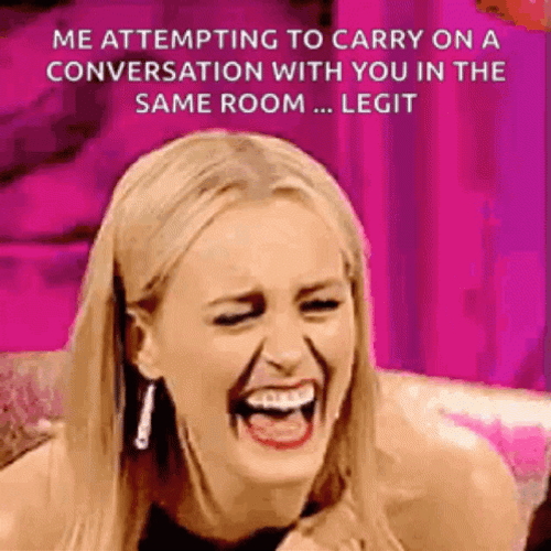 Blonde Hair Girl Rofl GIF