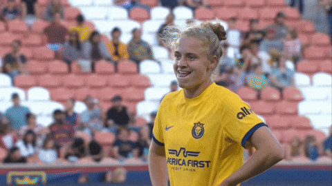 Blonde Player Hands On Hips GIF