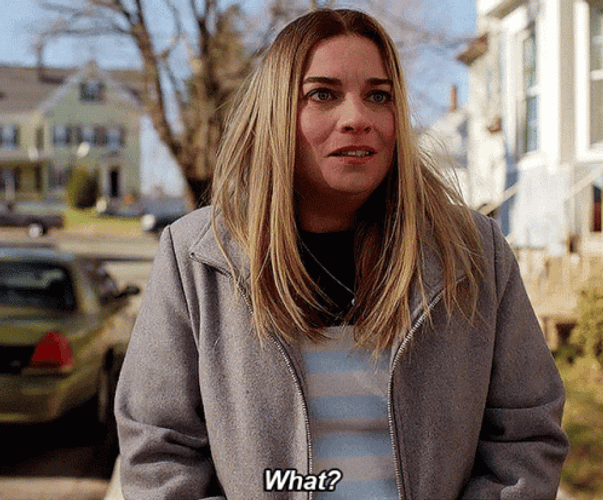 Blonde Woman Feel Anxious Wut GIF