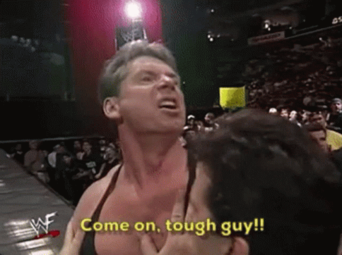 Blonde Woman Making Angry Face GIF