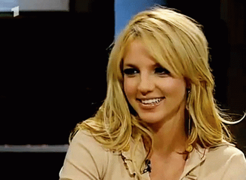 Blonde Woman Smiling