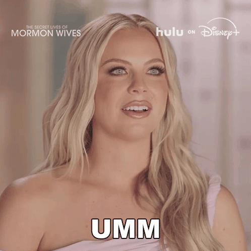 Blonde Woman With Umm On Chest