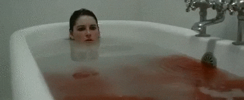 Blood Dripping Bathtub GIF