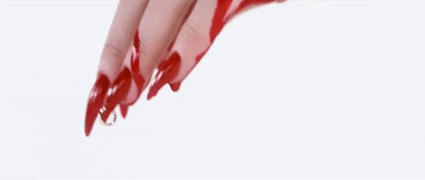 Blood Dripping On Hand GIF