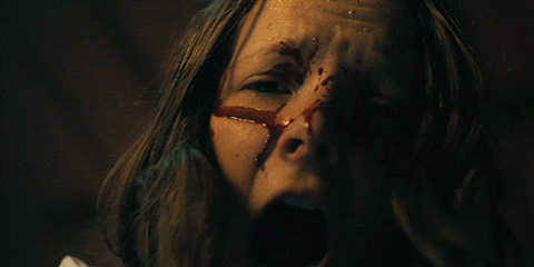 Blood Dripping Rose Glass GIF