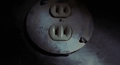 Blood Dripping Socket GIF