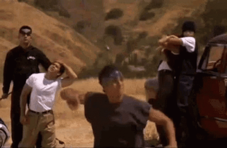 Blood In Blood Out Getting Stick GIF