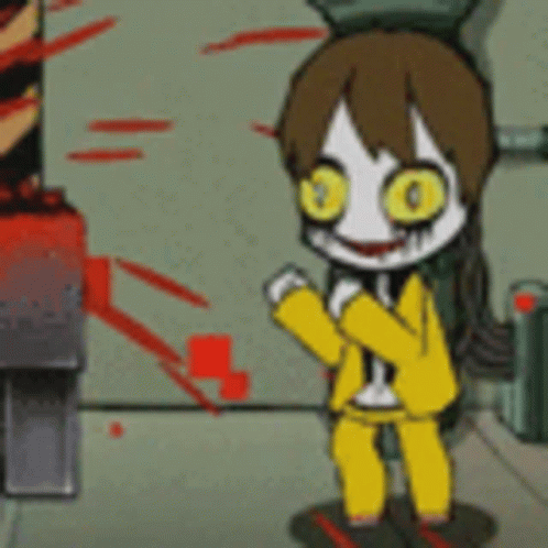 Blood Splatter Lobotomy Corporation Video Game GIF