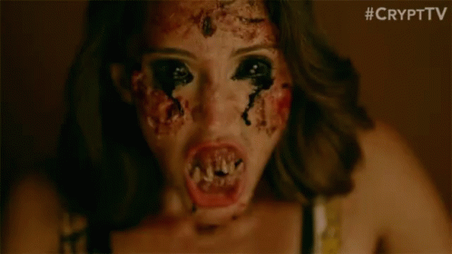 Blood Splatter On Wine Glass GIF