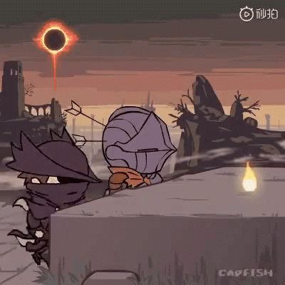 Bloodborne Different Characters Chibi GIF