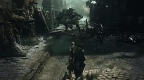 Bloodborne Evil Elements Following GIF