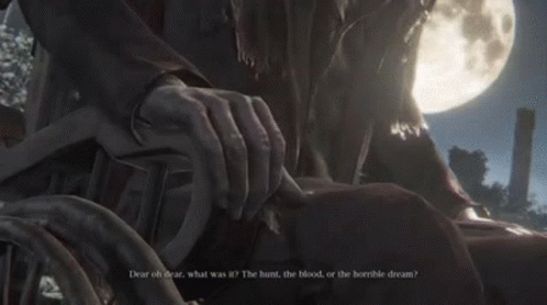 Bloodborne Gehrman The First Hunter GIF