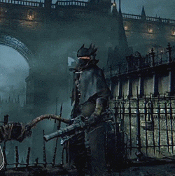 Bloodborne Whip Weapon GIF