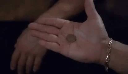 Bloodsport Toss Coin Fight GIF