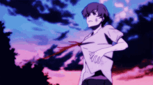 Bloody Shots Fired Anime GIF