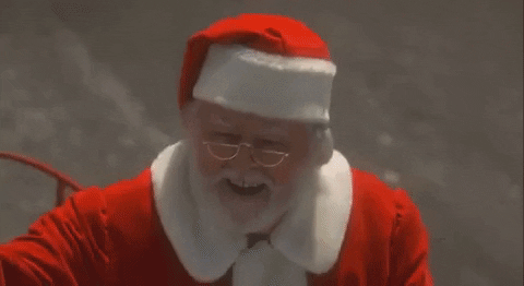 Blow Kiss Santa Claus GIF