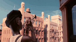 Blowing Bugle Cinematic Time Lapse Shot GIF