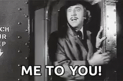 Gene Wilder Blowing Kiss GIF