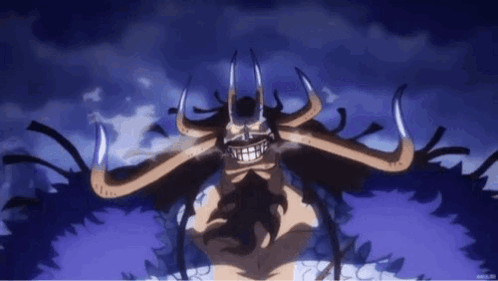 Blowing Smoke Kaido Walking GIF