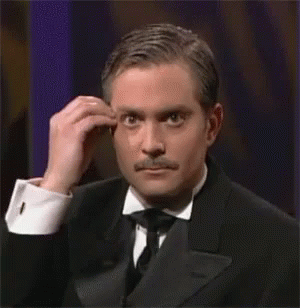 Blown Away Man In Tuxedo GIF