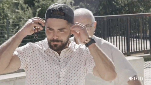 Blown Away Zac Efron GIF