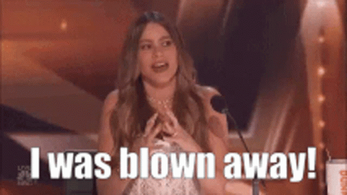 I Was Blown Away Sofia Vergara GIF