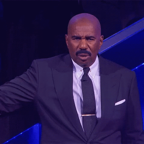 Blown Away Steve Harvey GIF