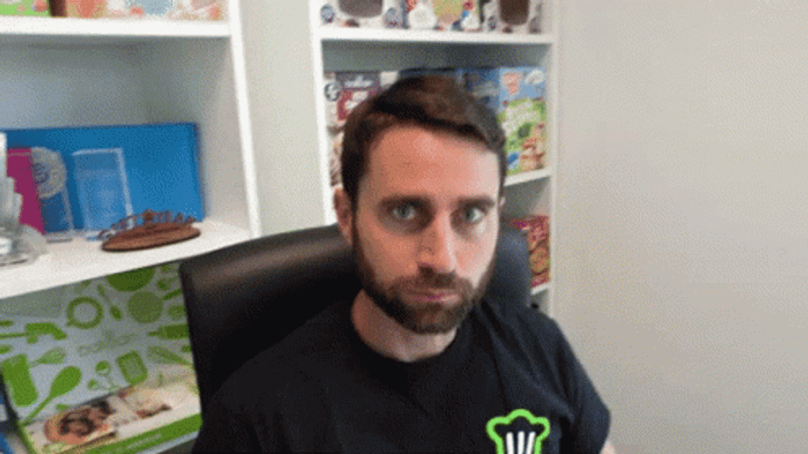 Blown Away Wow White Guy GIF